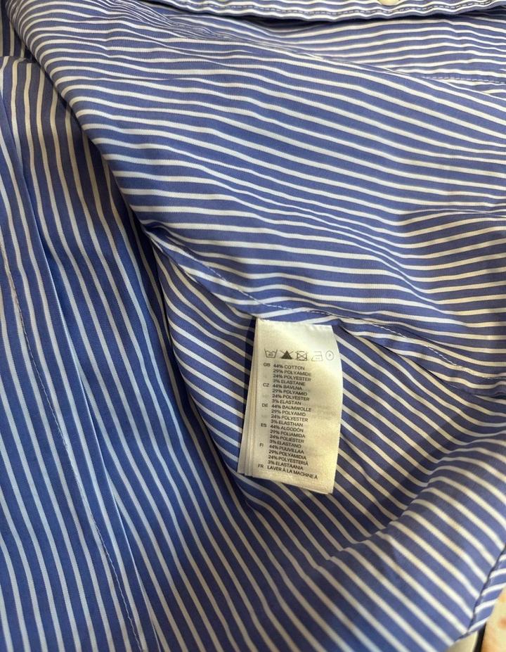 Рубашка H&M в полоску