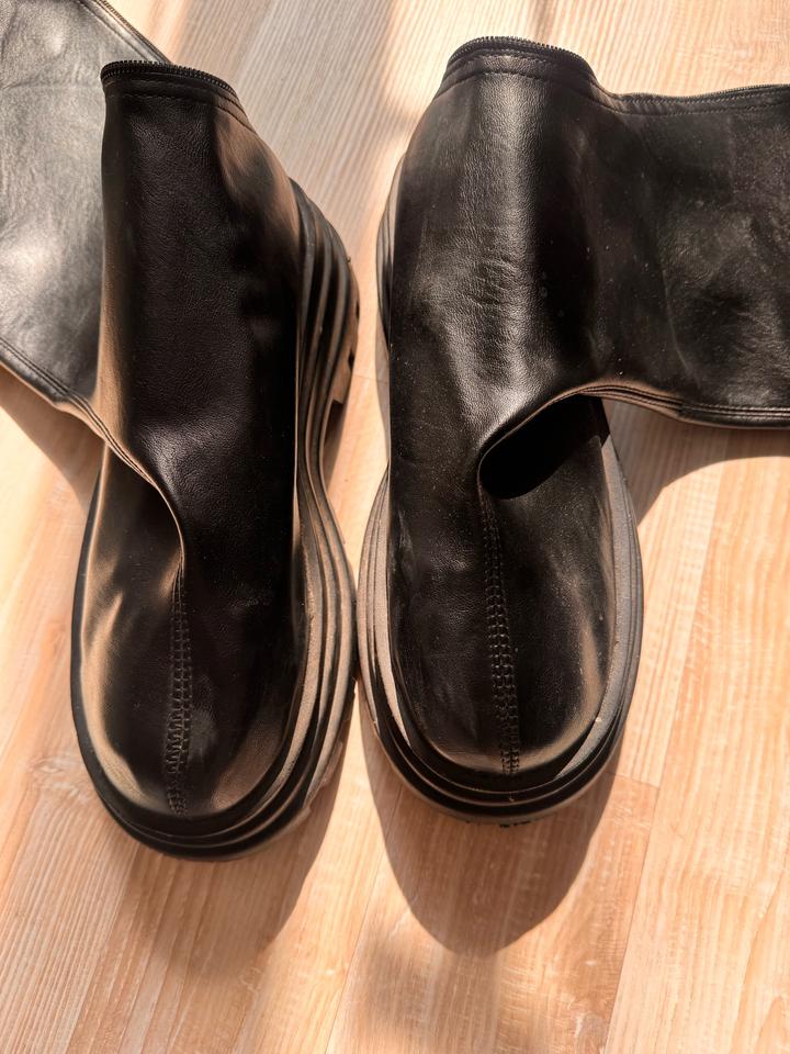 Удлиненные сапоги