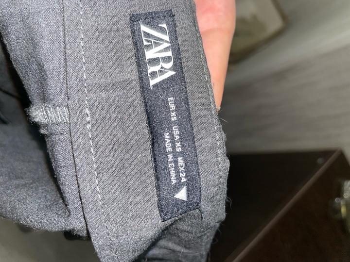 Юбка шорты серая Zara XS