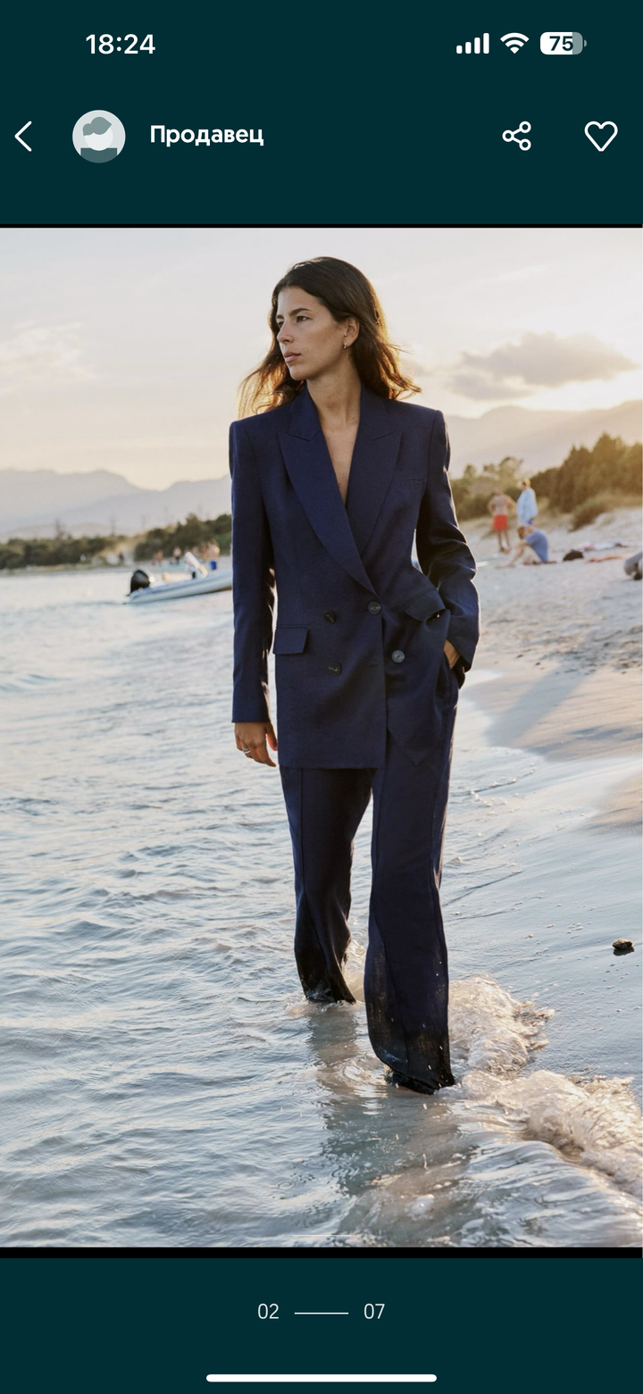 Продам костюм Zara. Лен 100% новый