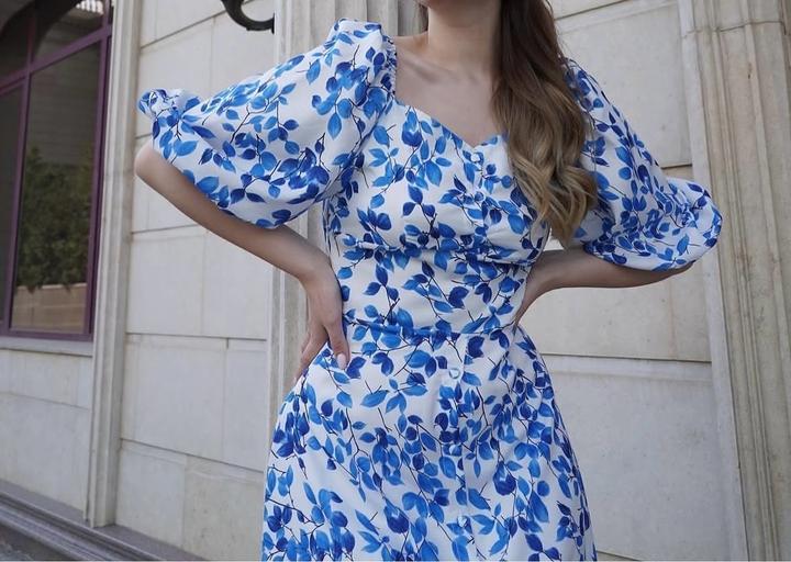 Лёгкая летнее платье