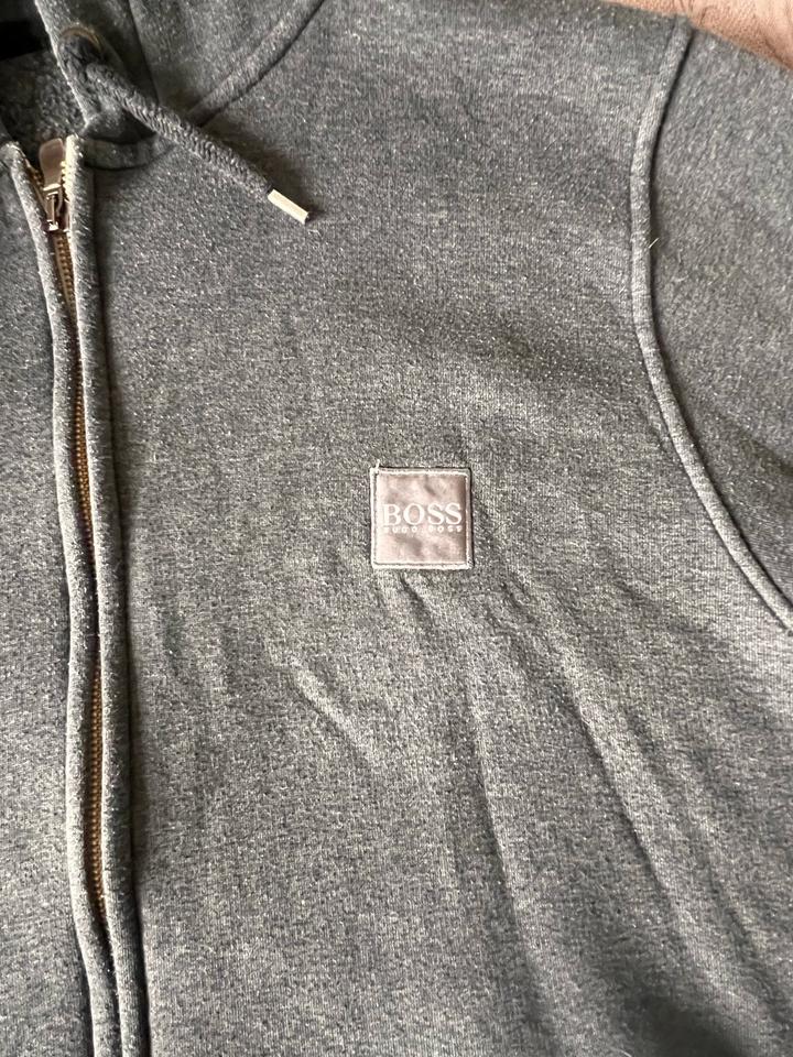 Худи Hugo boss серое