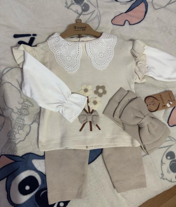 Двойка с бантом на голову CAYZEN. Размер 74-80