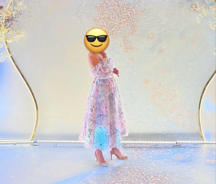 Платье пошито на заказ в Москве