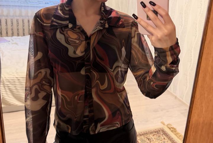 Прозрачная рубашечка