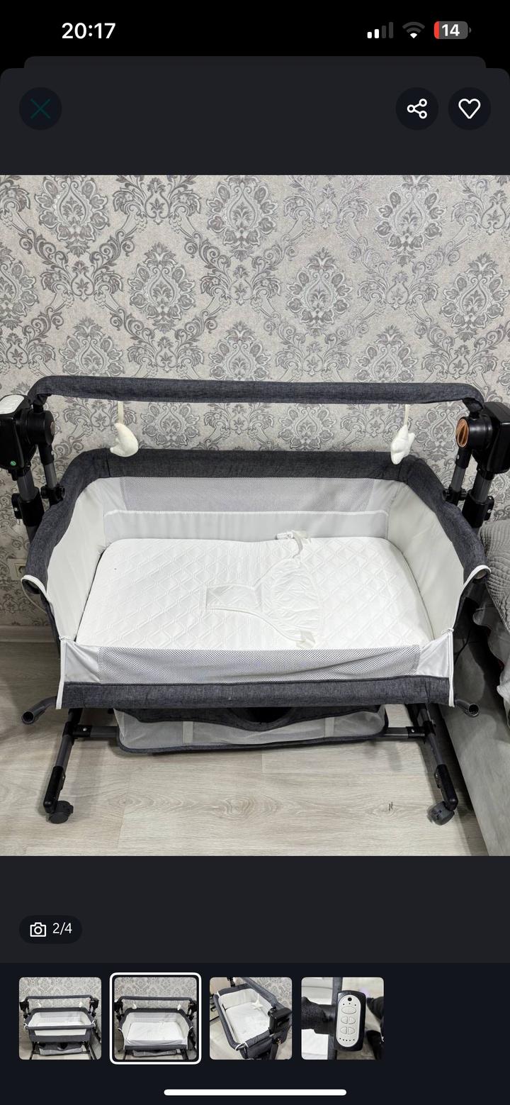 Манеж приставной