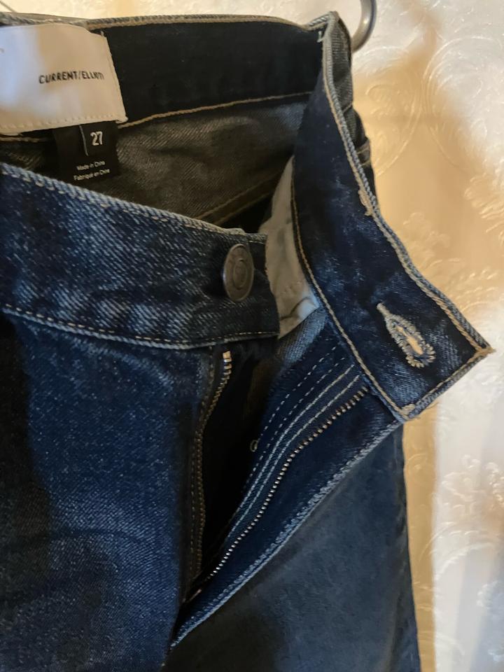 Current/Elliott The Vintage Cropped джинсы