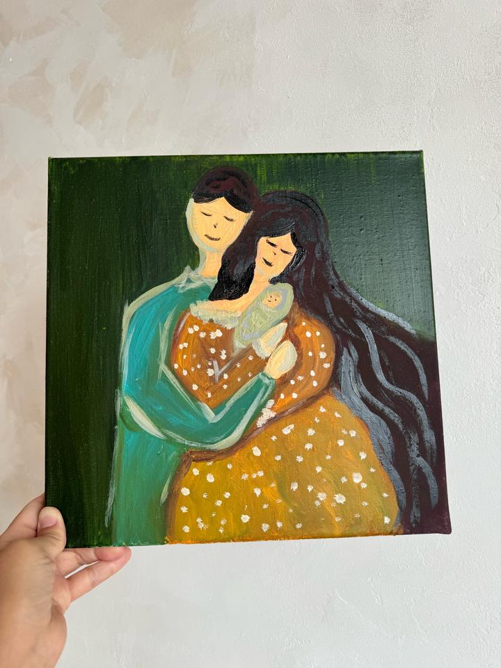 Картина Семья Отбасы