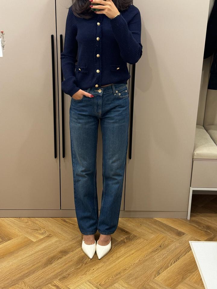 Синие джинсы Zara