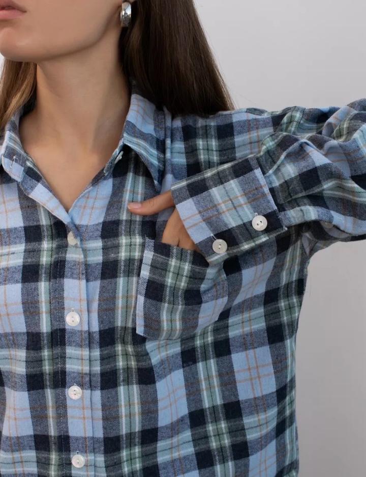 Клеточная рубашка