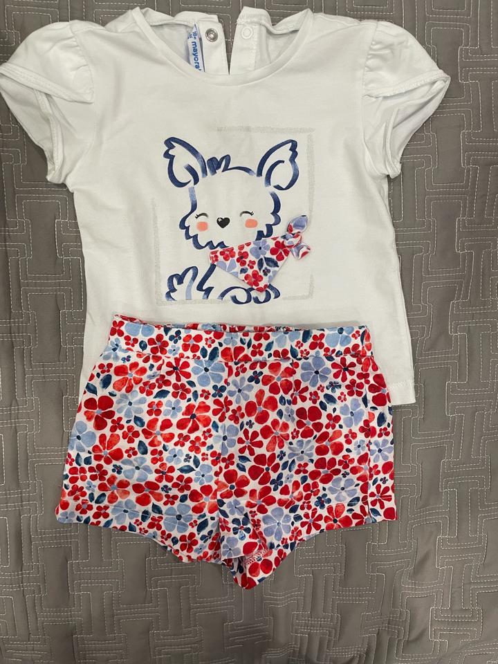 Mayoral костюм шорты- футболка