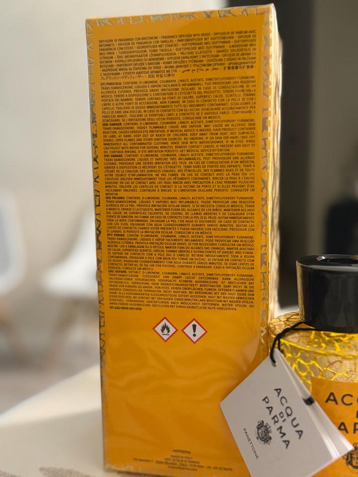 Acqua di Parma Panettone ✨🍊🍰