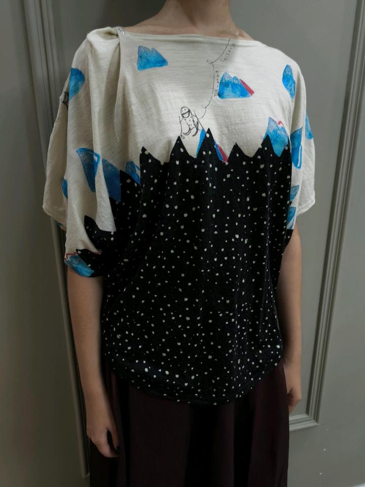 Авангардная футболка tsumori chisato