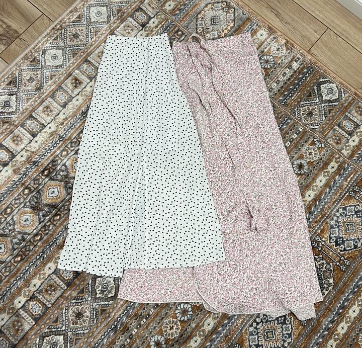 Розовая юбка