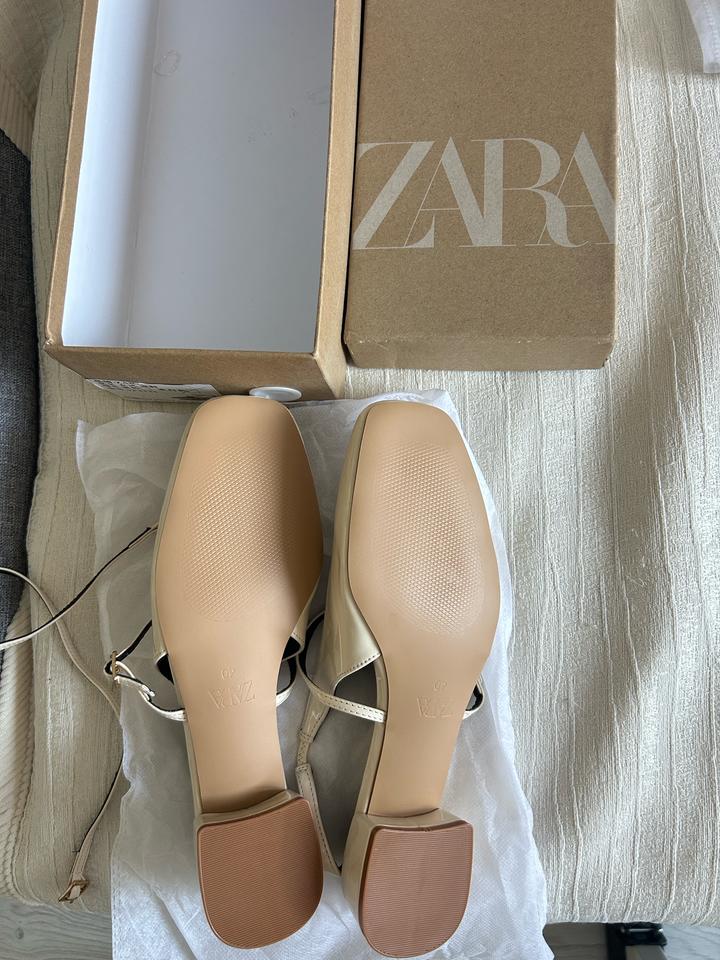 Белое туфли Zara