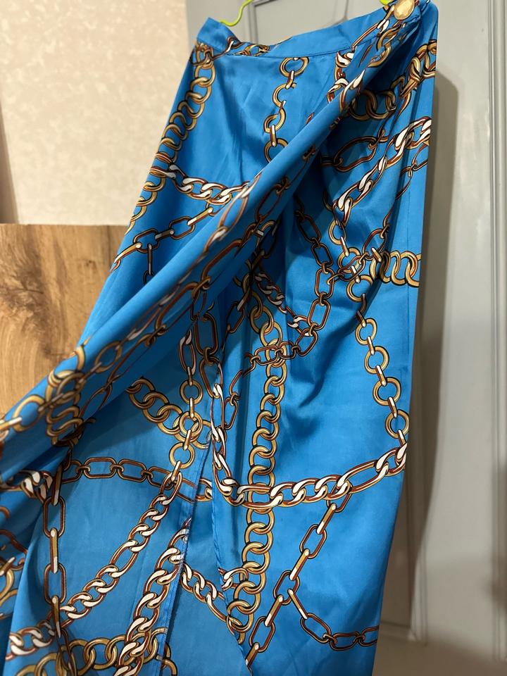 Юбка Zara в стиле Moschino 💙