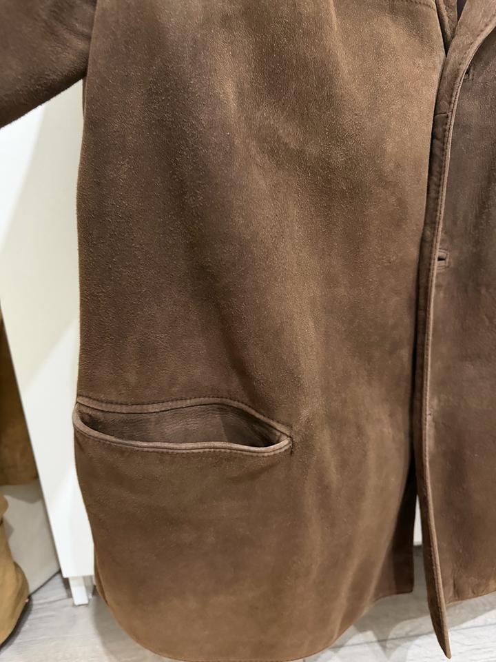 Куртка мужская из натурального замша Adam manz