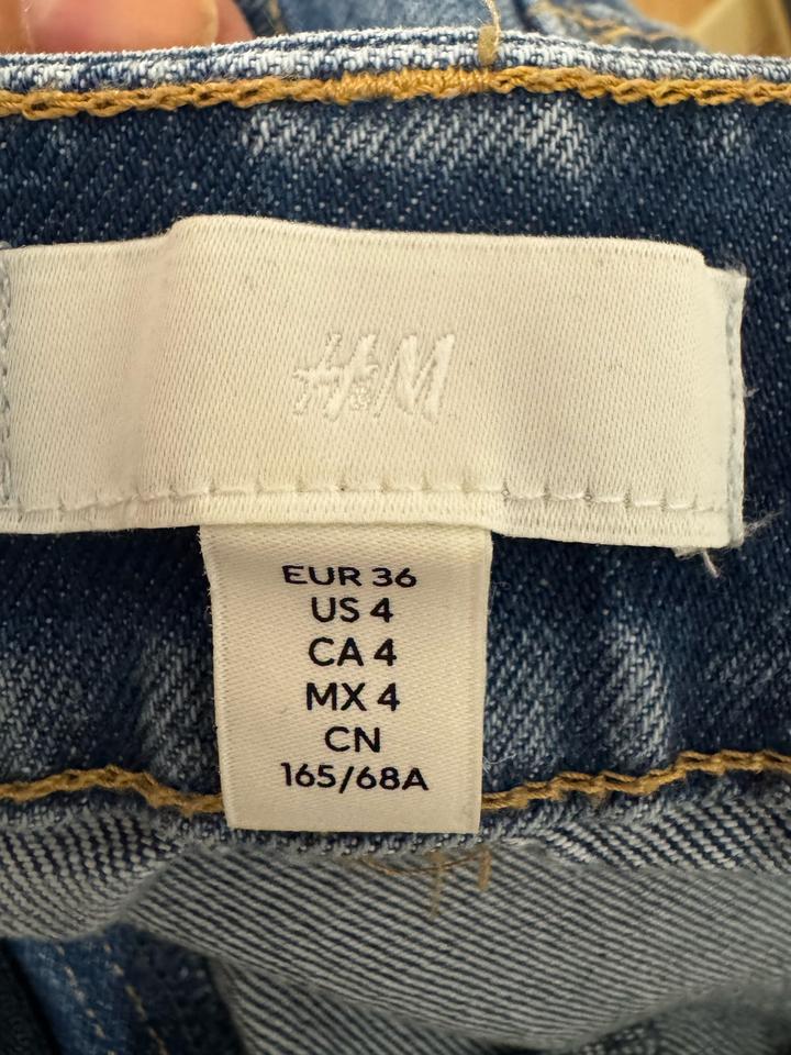 Джинсы кюлоты H&M