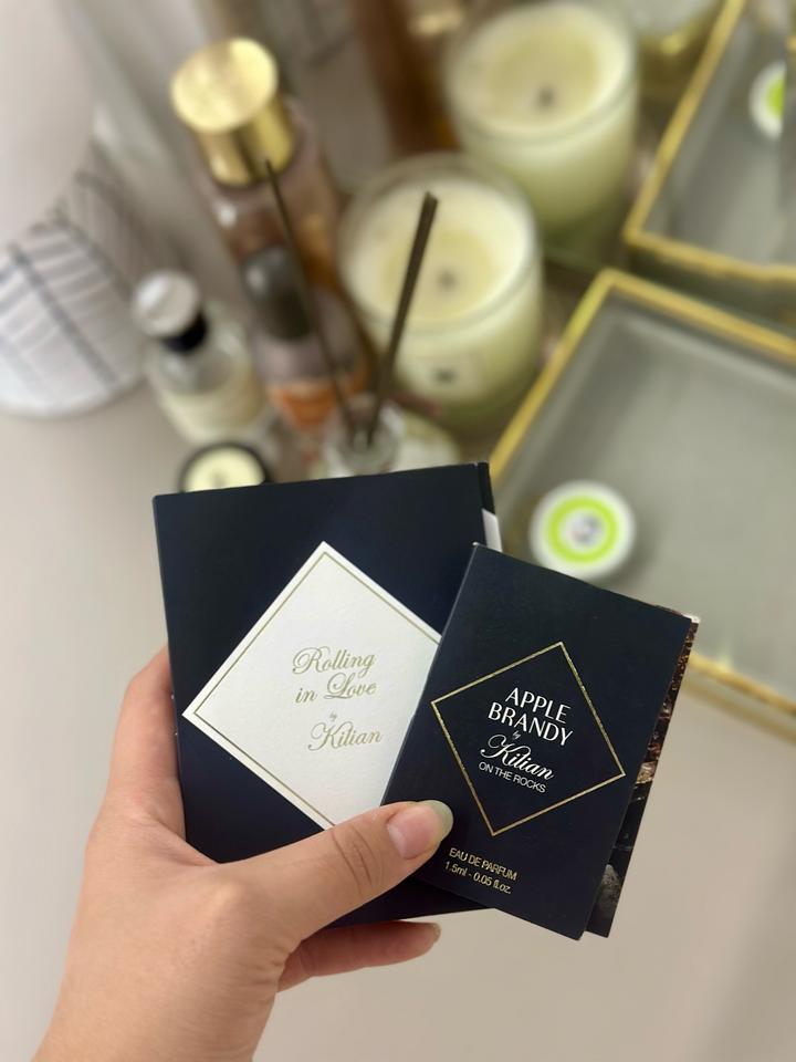 Пробники Kilian Rolling in Love и Apple Brandy 1.5ml