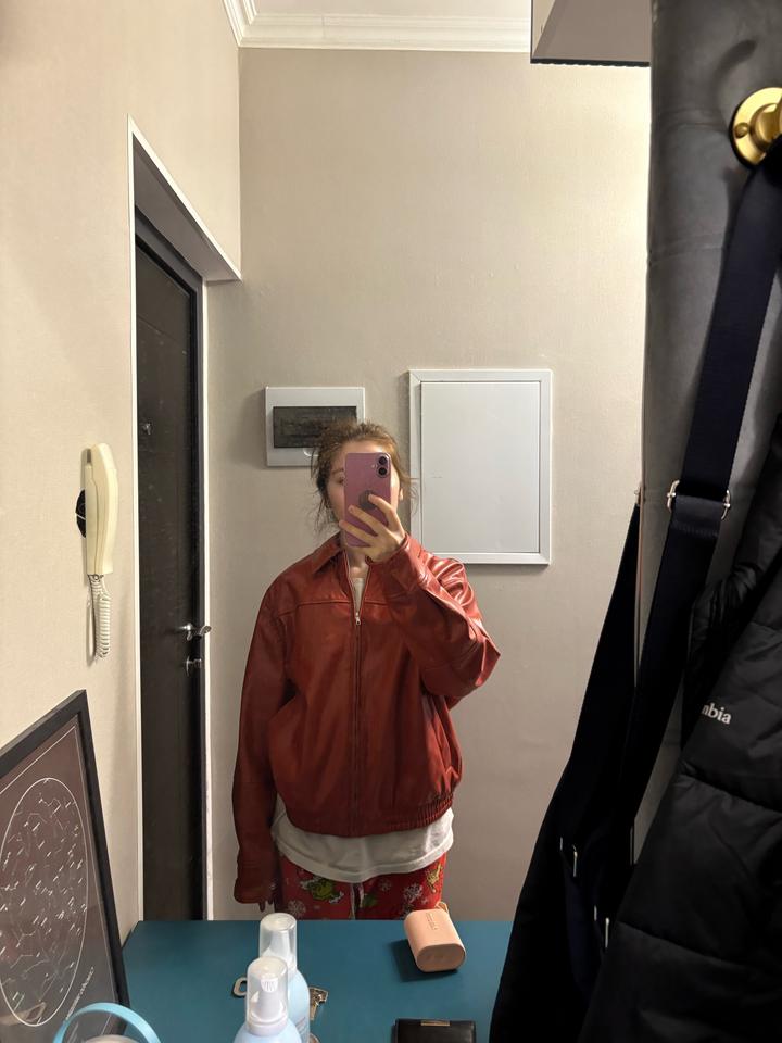 Новая кожанка Zara