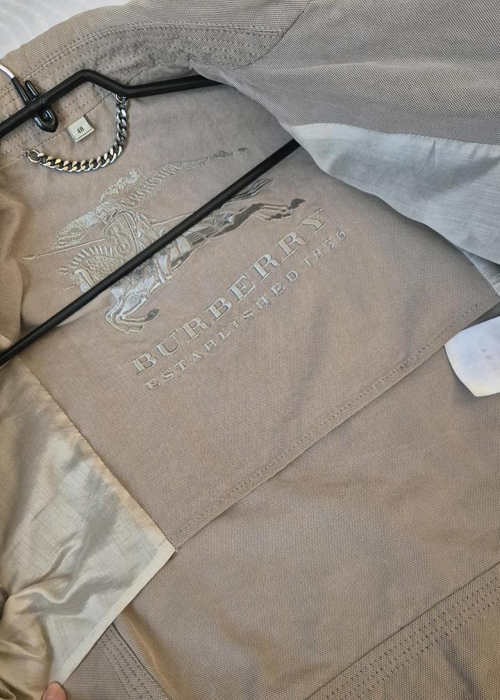 Винтажный тренч burberry