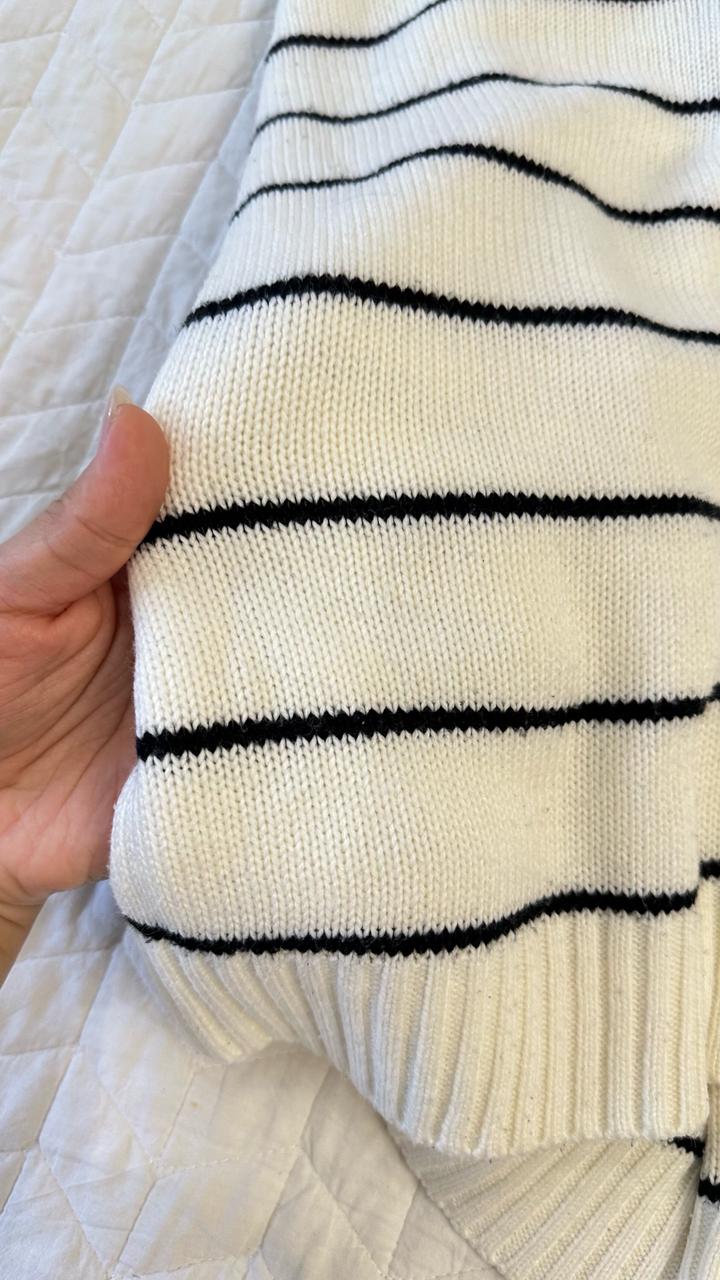 Джемпер в полоску