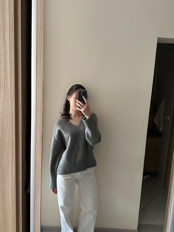 Серый свитер Zara