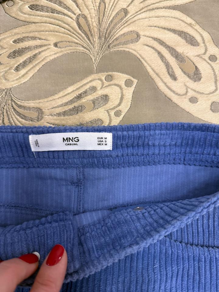 Юбка zara голубая