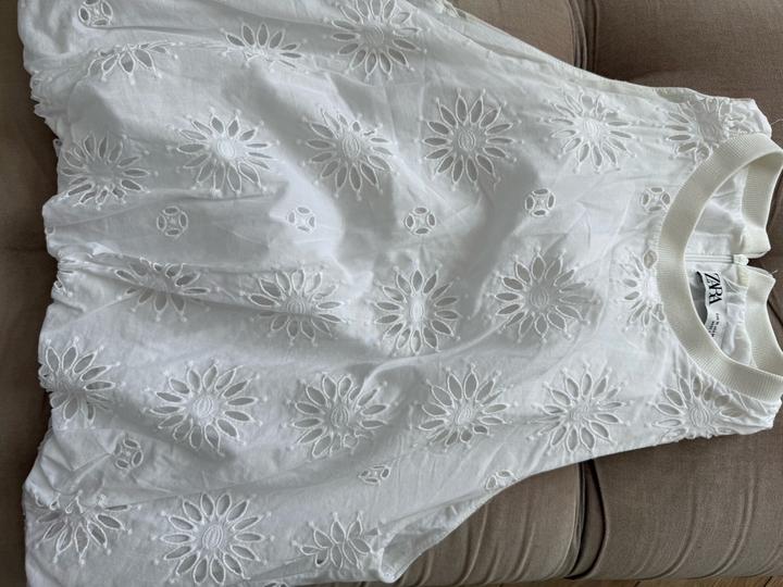 Белый топ ZARA