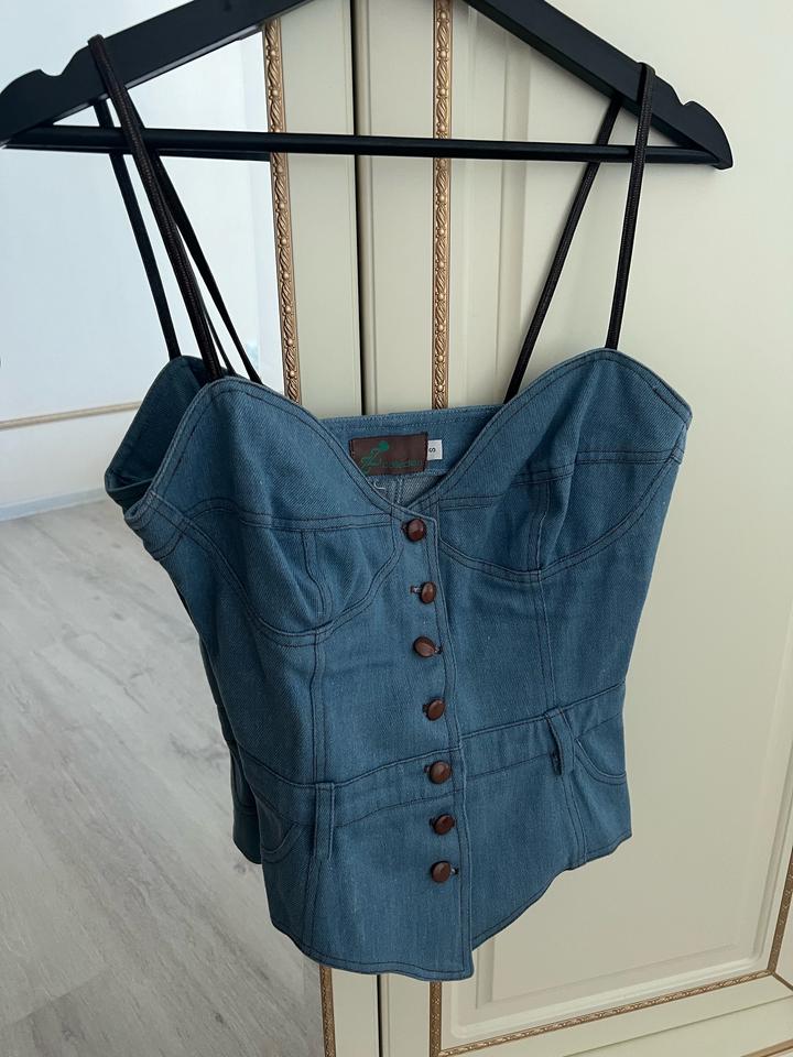 Топ джинсовый ZZ Colection