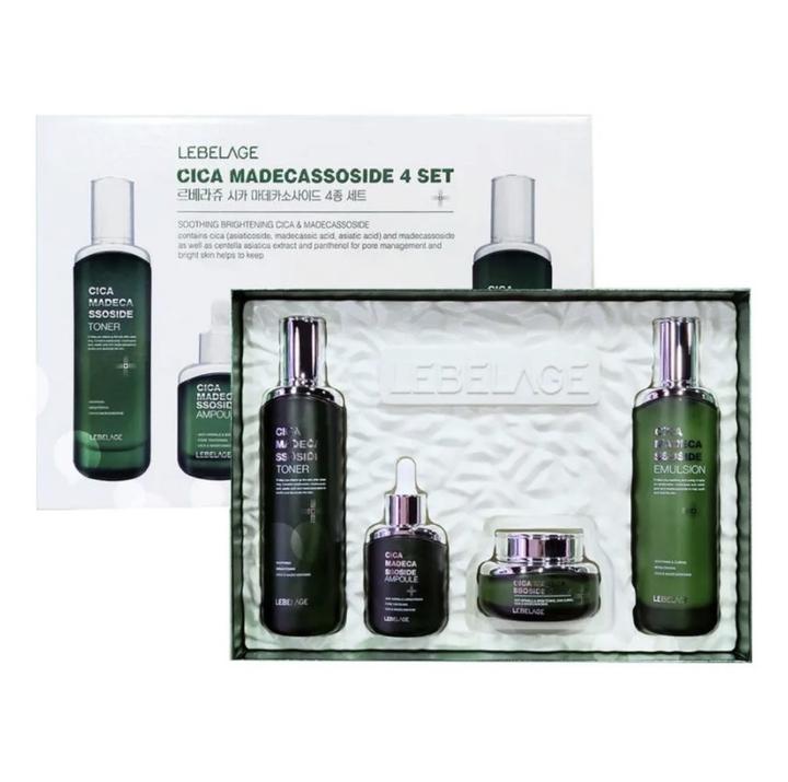 Набор для комплексного ухода за кожей с центеллой. Lebelage Korea