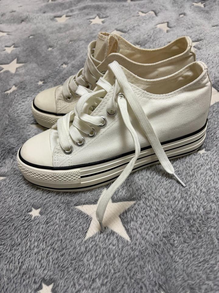 Кеды на платформе, новые