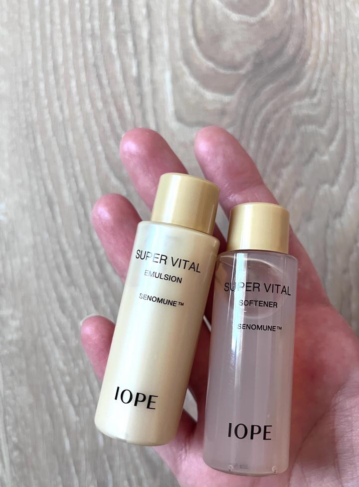 Премиальный уход за лицом тонер и эмульсия мини версия