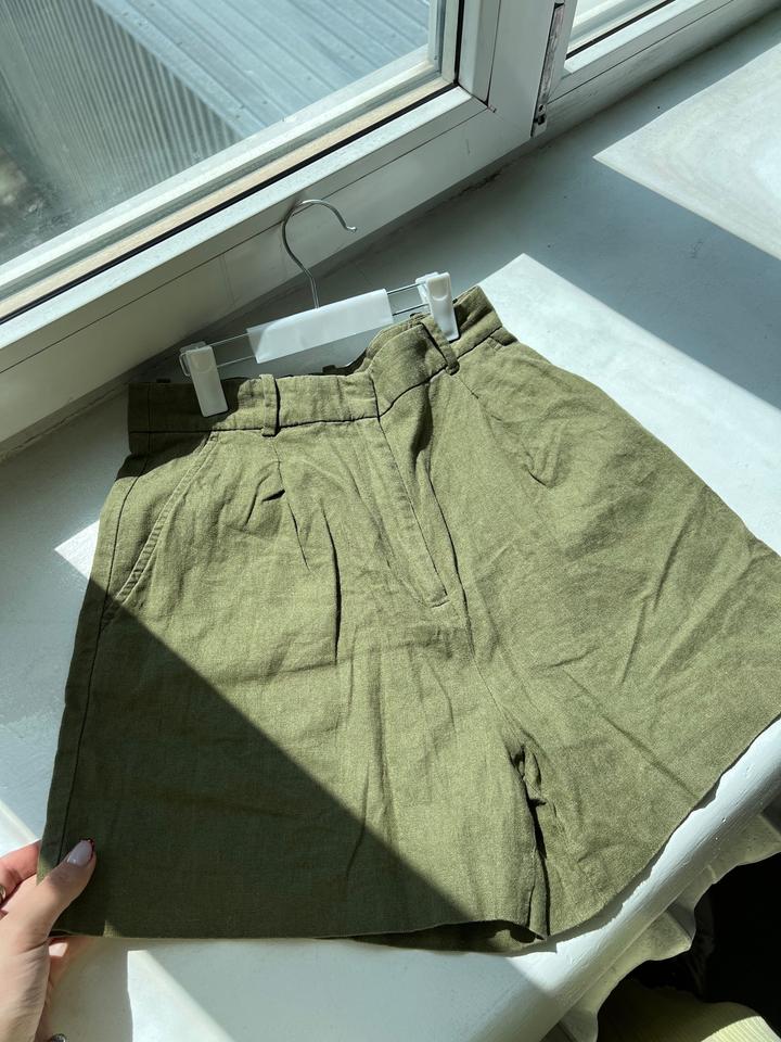 Шорты лен Zara