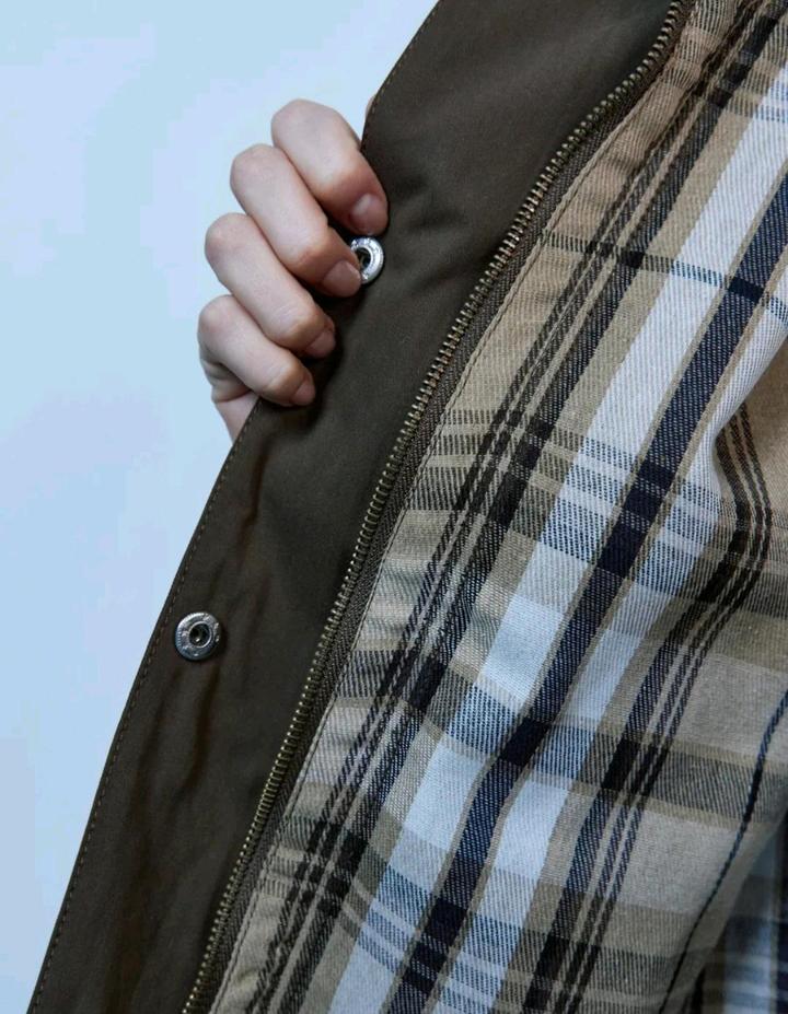 Трендовая демисезонная куртка рабочего