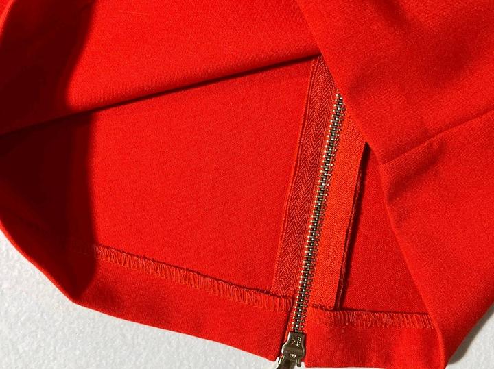 Юбка River Island Англия р 44 красная карандаш футляр с замком сзади