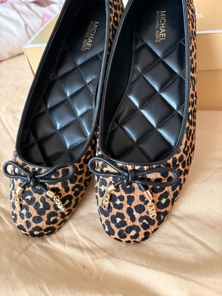 Натуральная кожа балетки