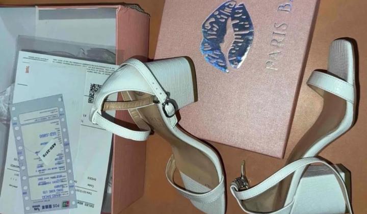 белые туфли