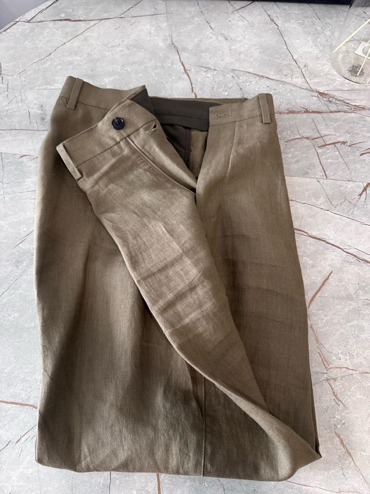 Костюм лен Massimo Dutti