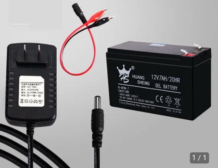 Новый аккумулятор для детского электромобиля 12V 7AH/20HR. Плюс кабель и зарядка