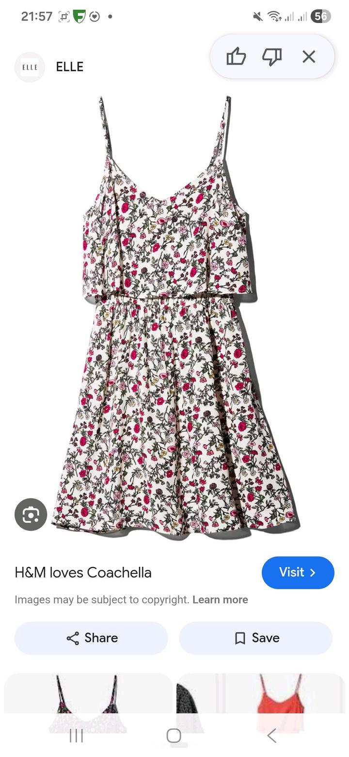 H&M Coachella dress XS