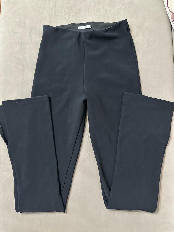 Черные лосины Zara