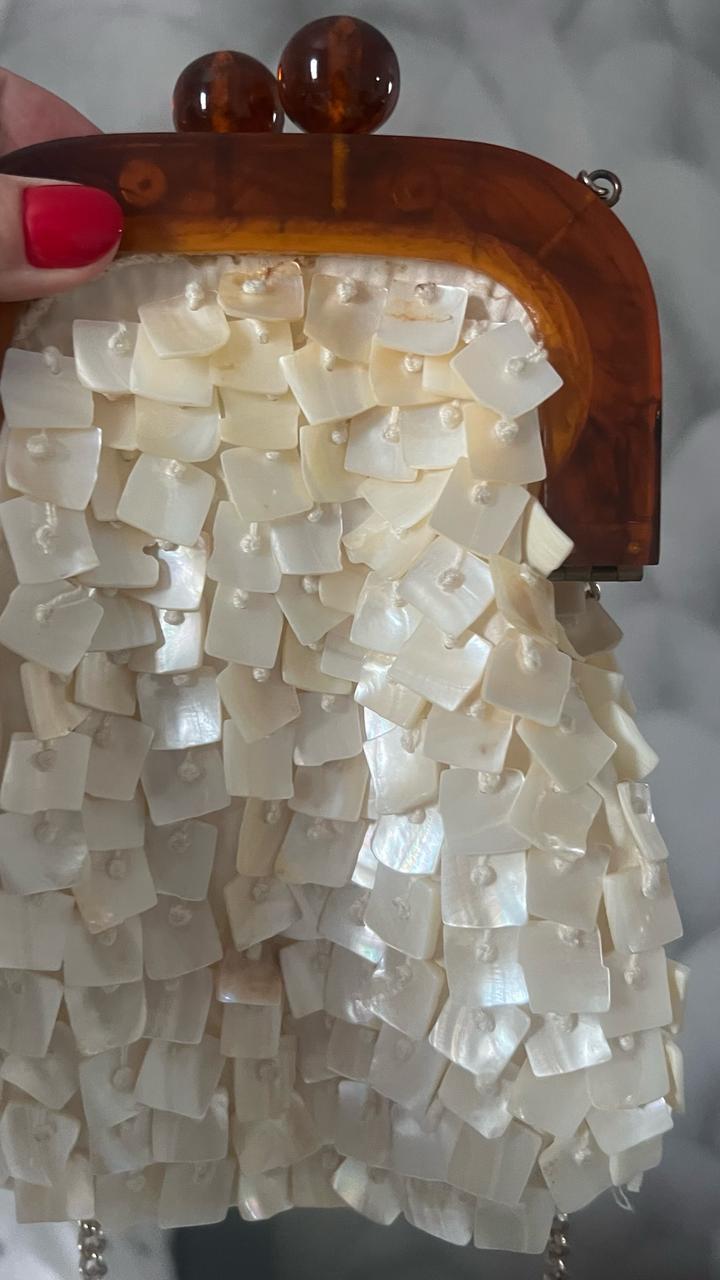 Сумочка летняя ракушки камни