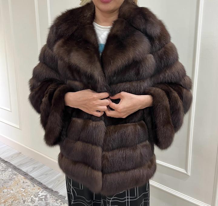 Соболь шуба натуральная