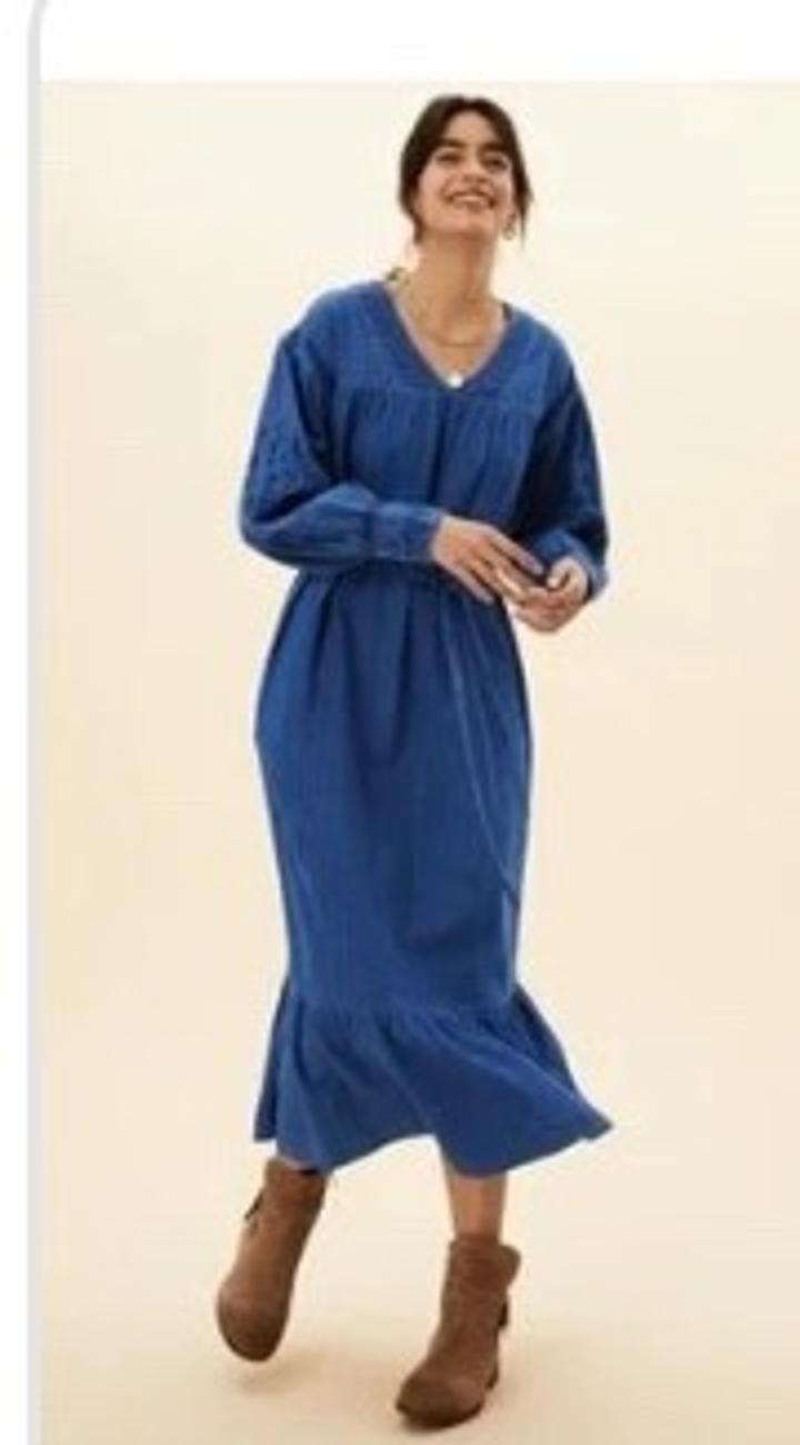 Джинсовое платье