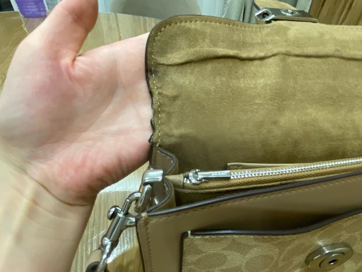 Кожаная сумка Coach