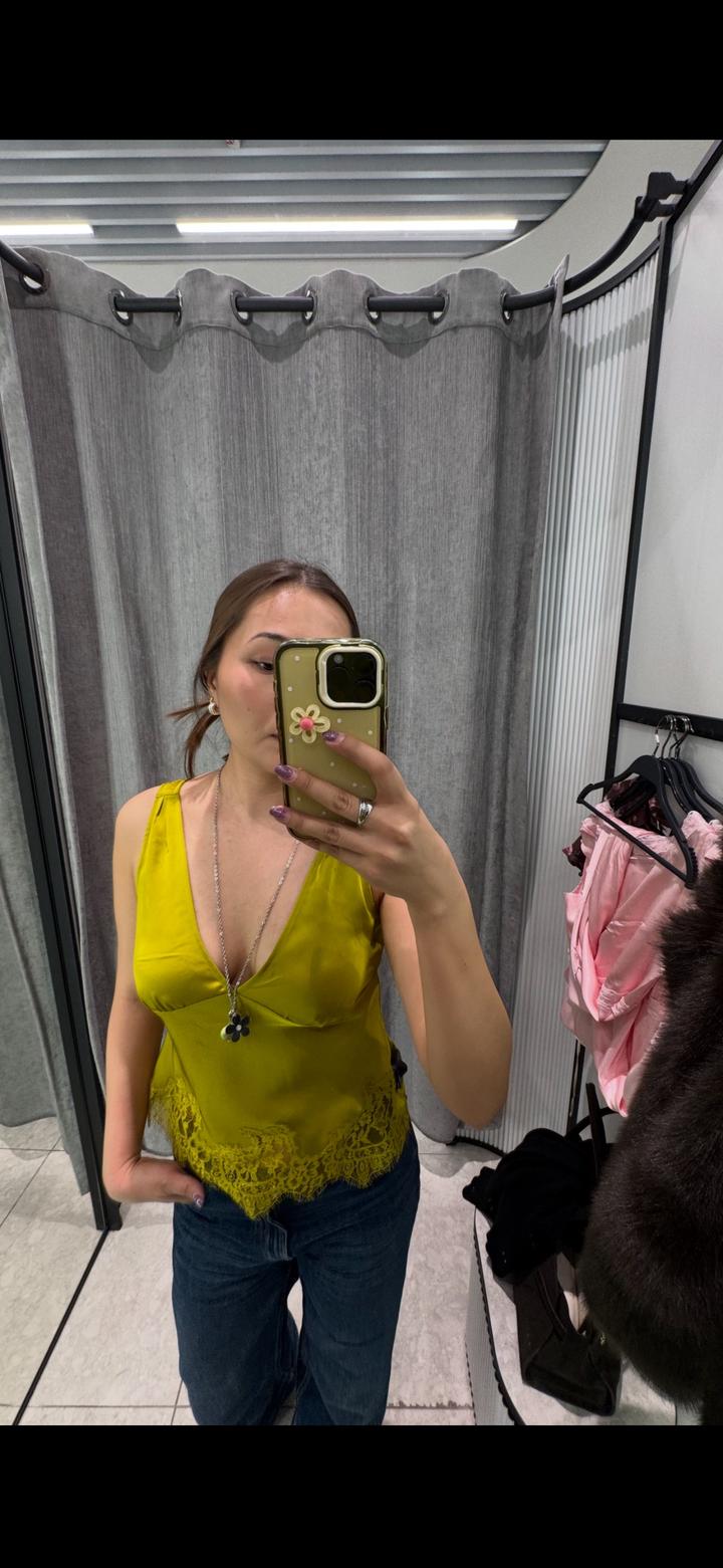 кружевной топ от lime