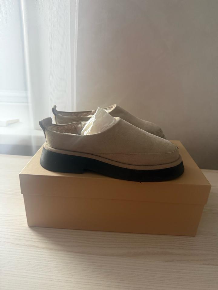 Меховые мюли Wandler