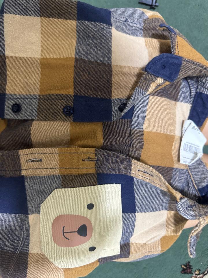 Теплая рубашка от babygo