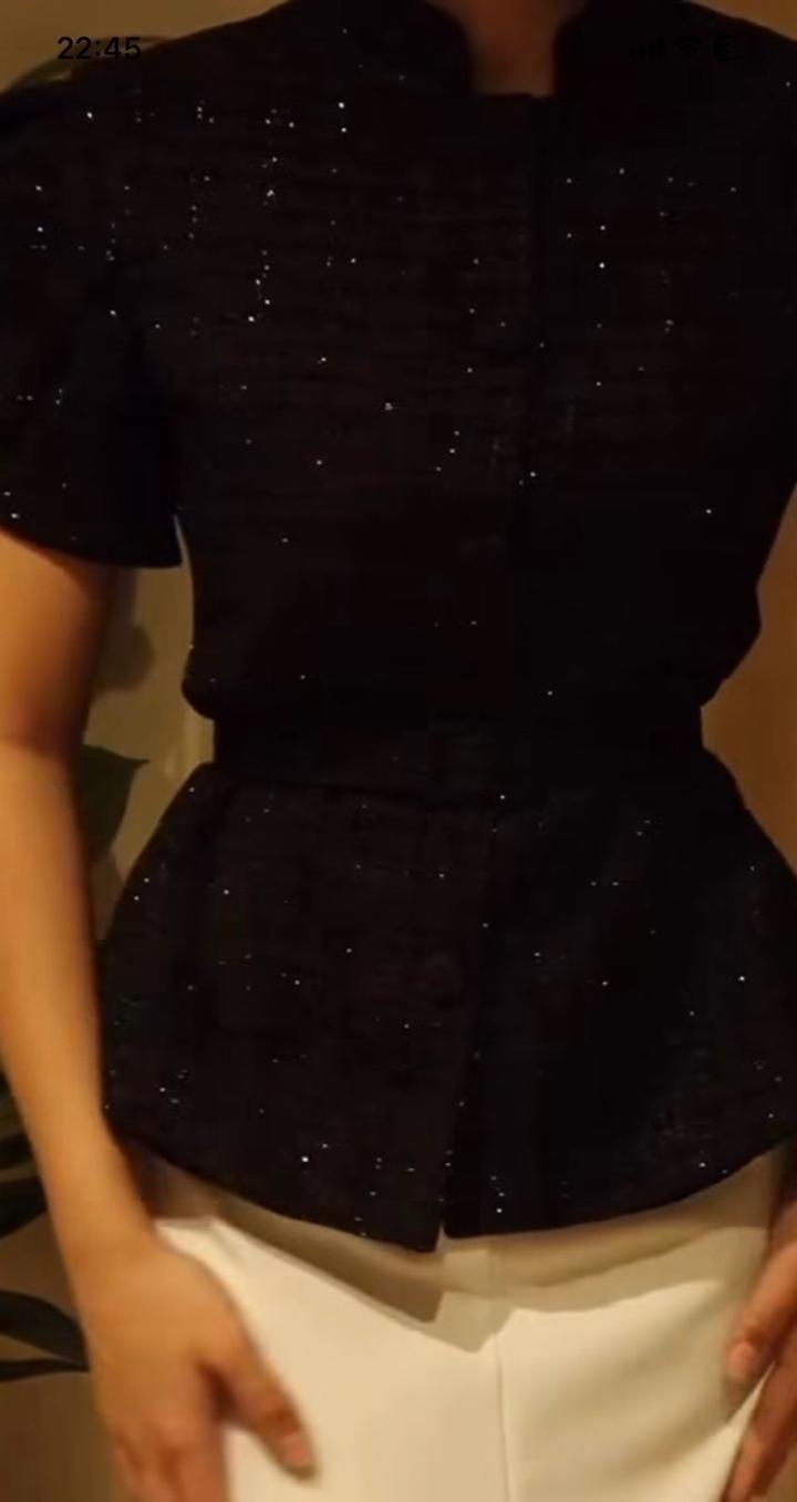 Пиджак твидовый